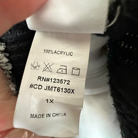 Anthropologie Northern Angel Rainbow Grey Aztec Duster Cardigan - Picture 5 of 15